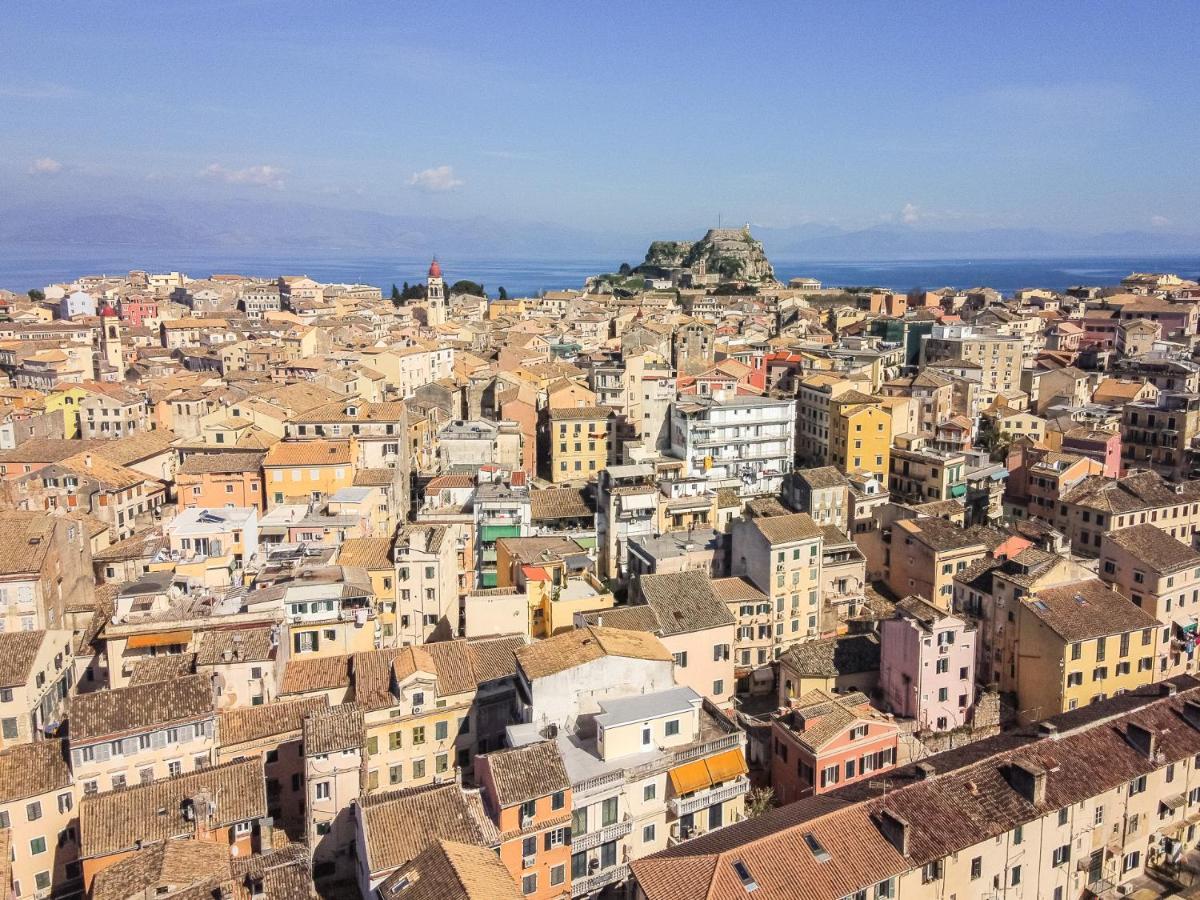Tenedos Old Town Corfu  المظهر الخارجي الصورة